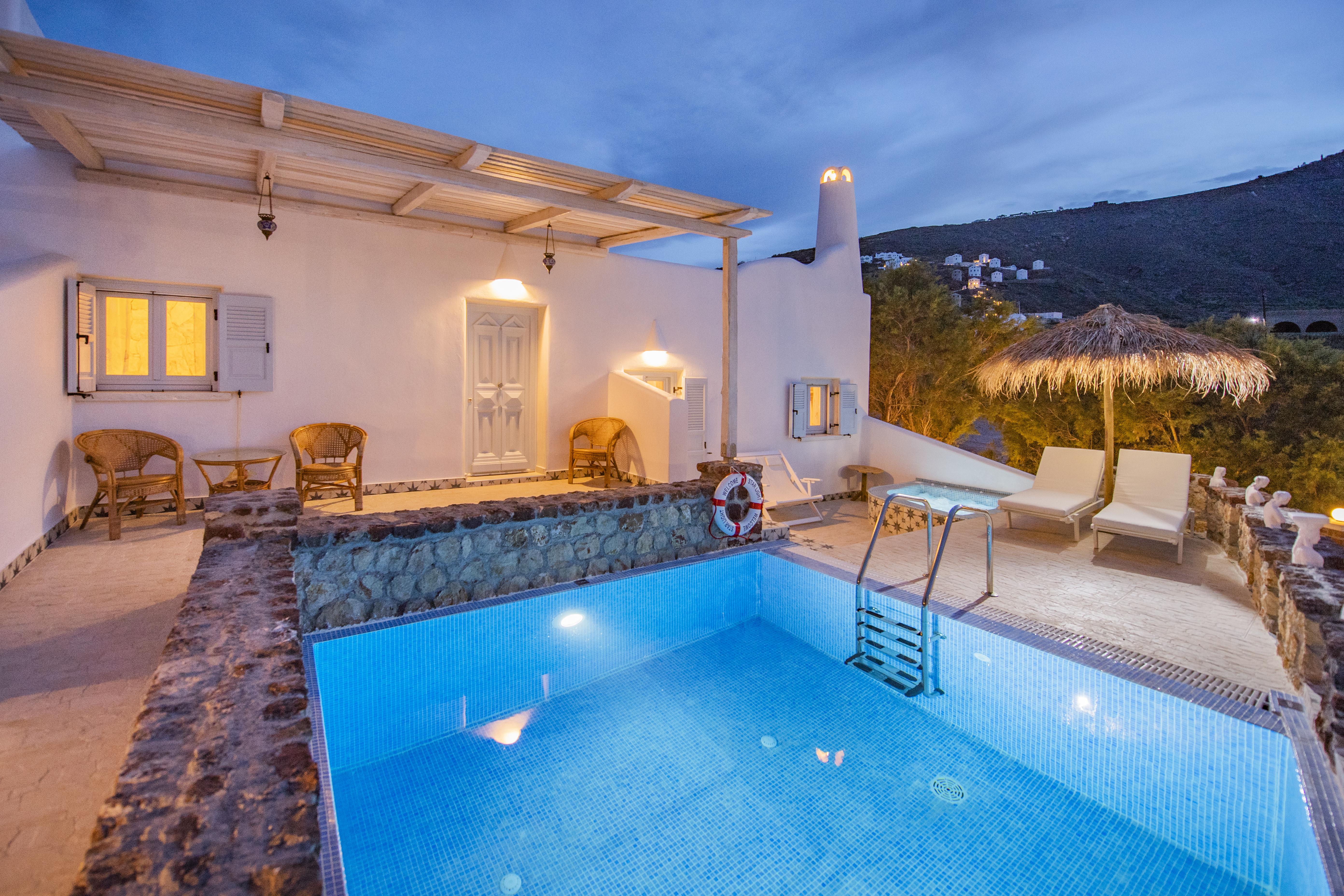 Starlight Luxury Seaside Villa & Suites Imerovigli  Exteriér fotografie